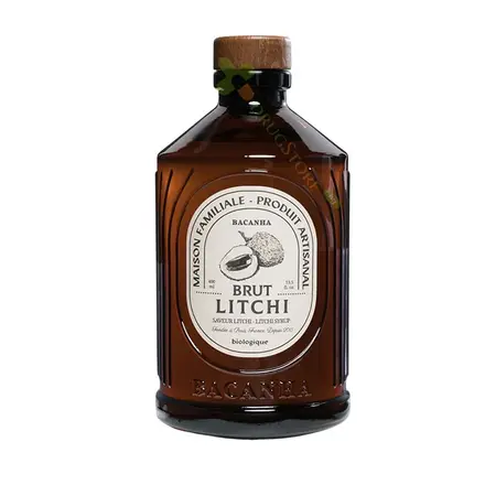 БИО СИРОП С ЛИЧИ 400 мл / BACANHA ORGANIC LYCHEE SYRUP