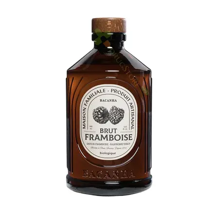 БИО СИРОП С МАЛИНА 400 мл / BACANHA ORGANIC RASPBERRY SYRUP