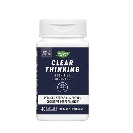 КЛИЪР ТИНКИНГ капсули 40 броя / NATURE'S WAY CLEAR THINKING