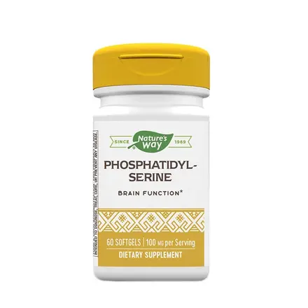 ФОСФАТИДИЛ - СЕРИН капсули 60 броя / NATURE'S WAY PHOSPHATIDYL - SERINE