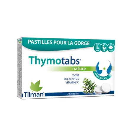 ТИМОТАБС НЕЙЧЪР пастили 24 броя / TILMAN THYMOTABS NATURE