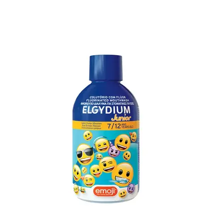 ВОДА ЗА УСТА ЕЛГИДИУМ ЕМОДЖИ ЗА ДЕЦА 7 - 12 години 500 мл. / ELGYDIUM MOUTHWASH EMOJI FOR CHILDREN 7 - 12 YEARS