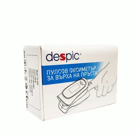 ПУЛСОВ ОКСИМЕТЪР ЗА ВЪРХА НА ПРЪСТА ДЕСПИК YK - 83A / DESPIC FINGERTIP PULSE OXIMETER