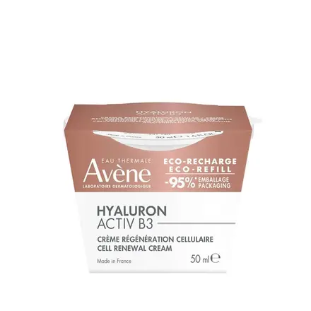 АВЕН ХИАЛУРОН АКТИВ B3 РЕГЕНЕРИРАЩ КРЕМ ПЪЛНИТЕЛ 50 мл. / AVENE HYALURON ACTIVE B3 ECO REFILL CELL RENEWAL CREAM