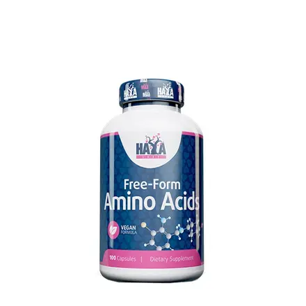 ХАЯ ЛАБС АМИНО КОМПЛЕКС В СВОБОДНА ФОРМА капсули 100 броя / HAYA LABS AMINO COMPLEX FREE FORM