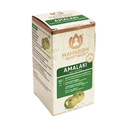 АМАЛАКИ (АМЛА) капсули 60 броя / MAHARISHI AYURVEDA AMALAKI (AMLA)