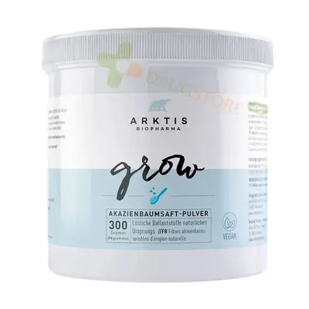 АРКТИС БИОФАРМА ГРОУ АКАЦИЕВИ ФИБРИ 300 г / ARKTIS BIOPHARMA GROW