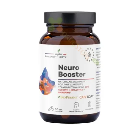 АУРА ХЕРБАЛС НЕВРО БУУСТЕР капсули 60 броя / AURA HERBALS NEURO BOOSTER