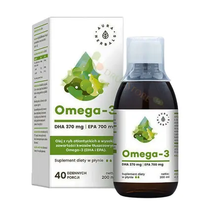 АУРА ХЕРБАЛС ОМЕГА-3 200 мл / AURA HERBALS OMEGA-3