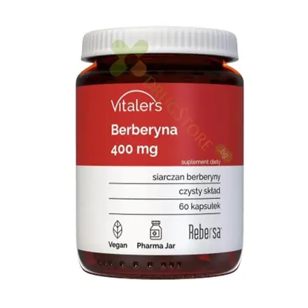 БЕРБЕРИН капсули 400 мг 60 броя / VITALER'S BERBERINE