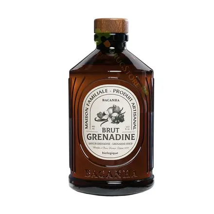 БИО СИРОП ГРЕНАДИН 400 мл / BACANHA ORGANIC GRENADINE SYRUP
