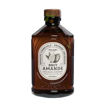 БИО СИРОП С БАДЕМ 400 мл / BACANHA BIO ALMOND SYRUP