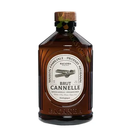 БИО СИРОП С КАНЕЛА 400 мл / BACANHA BIO CINNAMON SYRUP