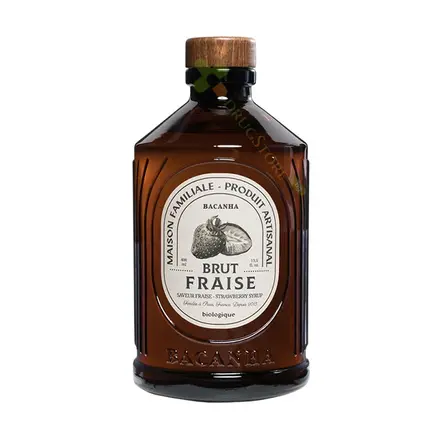 БИО СИРОП С ЯГОДИ 400 мл / BACANHA ORGANIC STRAWBERRY SYRUP