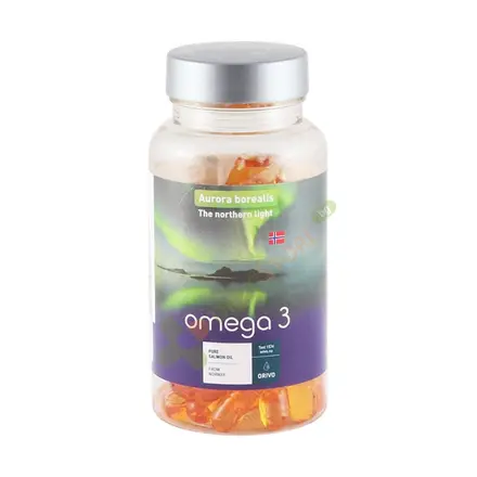БИОФОРМ ОМЕГА 3 ОТ НОРВЕЖКА СЬОМГА капсули 60 броя / BIOFORM OMEGA-3 FROM NORWEGIAN SALMON