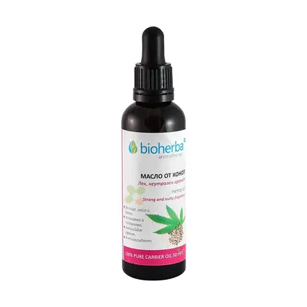 БИОХЕРБА МАСЛО ОТ КОНОП 50 мл / BIOHERBA CANNABIS SATIVA SEED OIL