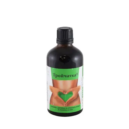 БИОХЕРБА ТИНКТУРА ТРОЙЧАТКА + ВИТАМИН C 100 мл / BIOHERBA TROYCHATKA + VITAMIN C