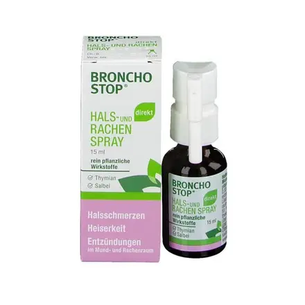 БРОНХОСТОП спрей за устна лигавица, разтвор 15 мл / BRONCHOSTOP spray 15 ml