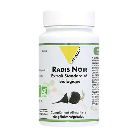 ЧЕРНА РЯПА капсули 60 броя / VIT`ALL+ BLACK RADISH