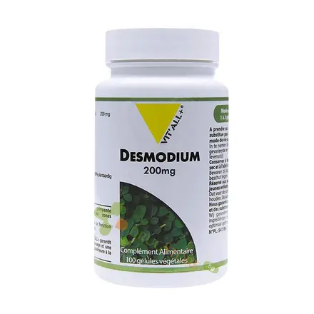 ДЕЗМОДИУМ капсули 100 броя / VIT`ALL+ DESMODIUM