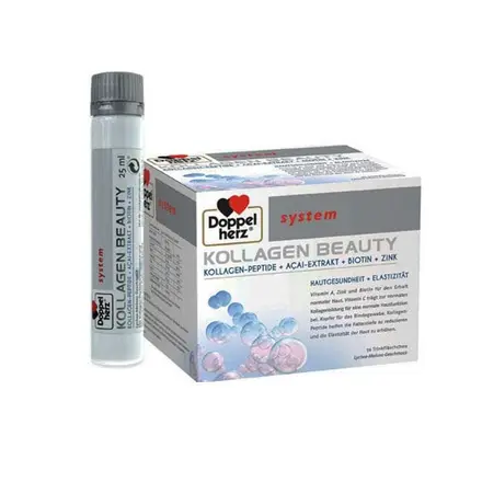 ДОПЕЛХЕРЦ СИСТЕМ КОЛАГЕН БЮТИ флакон 30 броя / DOPPEL HERZ COLLAGEN BEAUTY