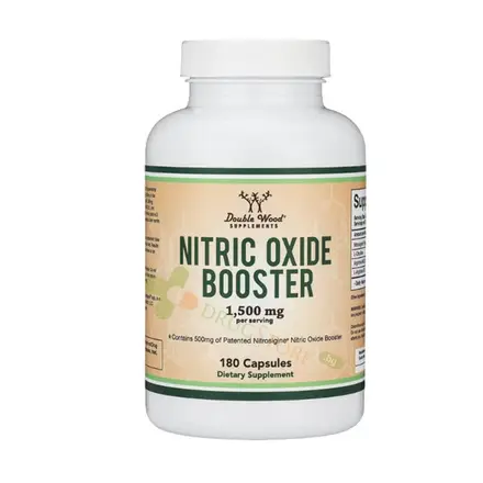 АЗОТЕН БУСТЕР капсули 180 броя / DOUBLE WOOD NITRIC OXIDE BOOSTER