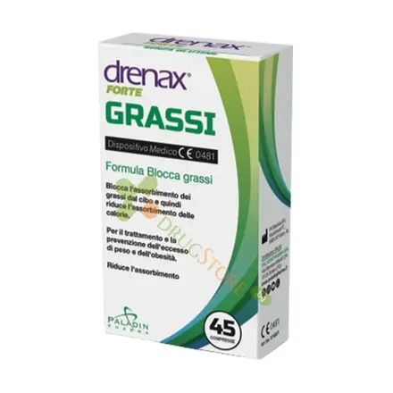 ДРЕНАКС ФОРТЕ ГРАССИ таблетки 45 броя / PALADIN PHARMA DRENAX FORTE GRASSI