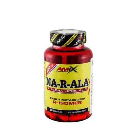 АМИКС NA - R АЛФА ЛИПОЕВА КИСЕЛИНА капсули 60 броя / AMIX NA - R - ALA ALPHA LIPOIC ACID