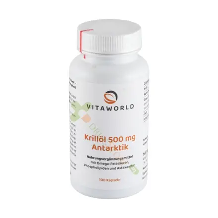 АНТАРКТИЧЕСКИ КРИЛ капсули 100 броя / VITAWORLS KRILL OIL ANTARCTIC