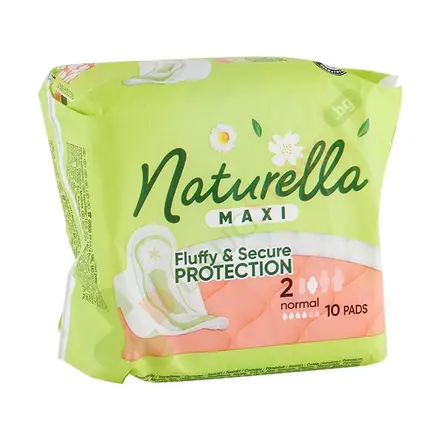 ДАМСКИ ПРЕВРЪЗКИ НАТУРЕЛА НОРМАЛ ЛАЙКА 10 броя / PROCTER & GAMBLE NATURELLA CAMOMILE LADIES PADS