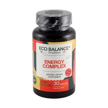 ЕНЕРГИЯ КОМПЛЕКС ЕКО БАЛАНС капсули 30 броя / ECO BALANCE PHARMA ENERGY COMPLEX