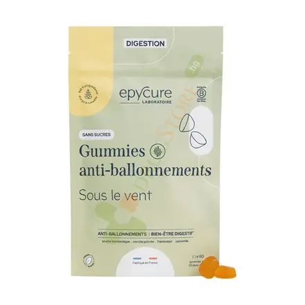 ЕПИКЮР ЗА СПОКОЕН СТОМАХ желирани бонбони 60 броя / EPYCURE LABORATOIRE DIGESTION CURE