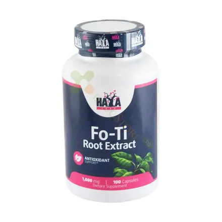 ХАЯ ЛАБС ЕКСТРАКТ ОТ КОРЕН НА ФО-ТИ капсули 100 броя / HAYA LABS FO -TI ROOT EXTRACT