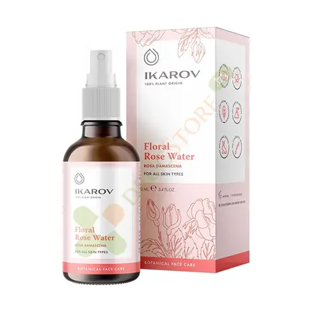 ИКАРОВ ФЛОРАЛНА РОЗОВА ВОДА 100 мл / IKAROV FLORAL ROSE WATER