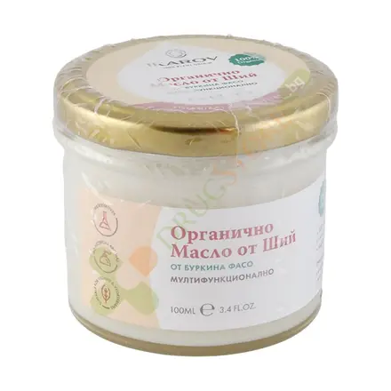 ИКАРОВ ОРГАНИЧНО МАСЛО ОТ ШИЙ 100 мл / IKAROV ORGANIC SHEA BUTTER