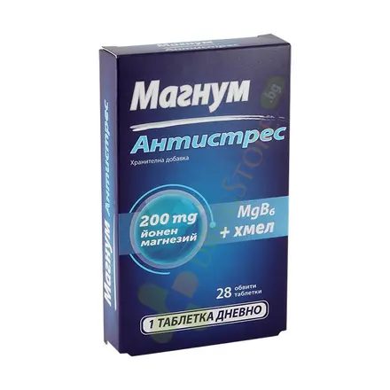 МАГНУМ АНТИСТРЕС таблетки 28 броя / NATUR PRODUCT MAGNUM ANTISTRESS