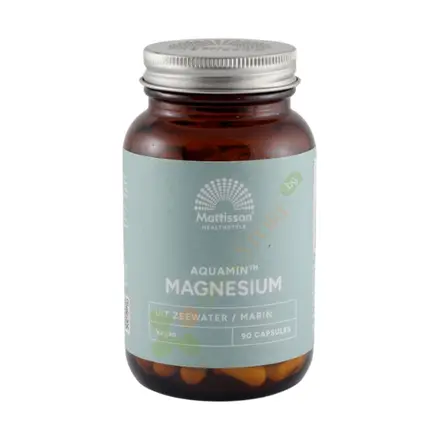 МАТИСЪН МОРСКИ МАГНЕЗИЙ АКВАМИН капсули 150 мг 90 броя / MATTISSON HEALTHSTYLE AQUAMIN MAGNESIUM
