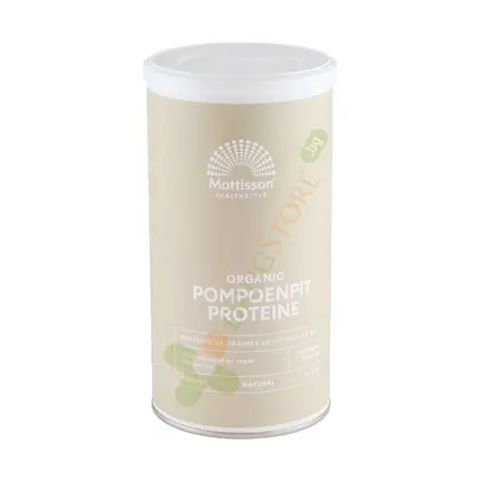 МАТИСЪН БИО ТИКВЕН ПРОТЕИН прах 250 г / MATTISSON HEALTHSTYLE PUMPKIN PROTEINE