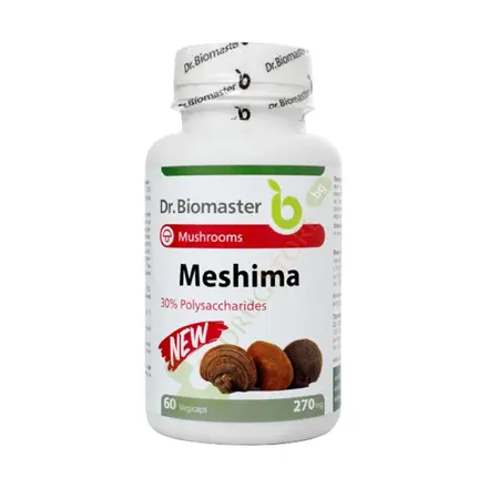МЕШИМА ЕКСТРАКТ 30% ПОЛИЗАХАРИДИ капсули 60 броя / DR. BIOMASTER MESHIMA EXTRACT 30 % POLYSACCARIDES