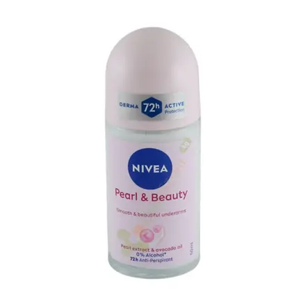НИВЕА РОЛ ОН ПЪРЛ И БЮТИ 50 мл / NIVEA DEO ROLL ON PEARL AND BEAUTY