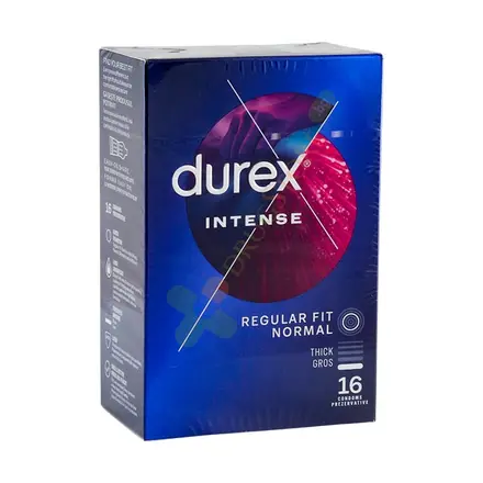 ПРЕЗЕРВАТИВИ ДУРЕКС INTENSE 16 броя / DUREX INTENSE CONDOMS