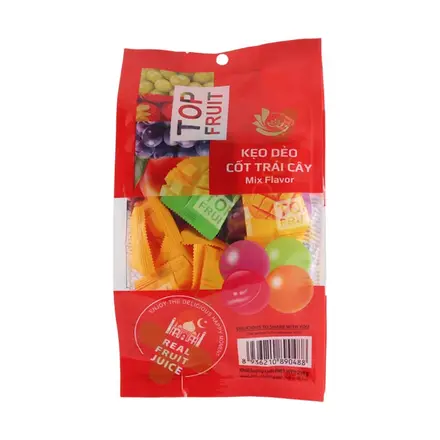 ТОП ФРУТ БОНБОНИ МИКС ПЛОДОВЕ 250 г / TOP FRUIT CANDIES MIXED FRUITS