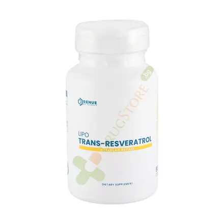 ТРАНС РЕСВЕРАТРОЛ (липозомен) капсули 90 броя / RENUE BY SCIENCE LIPO TRANS-RESVERATROL