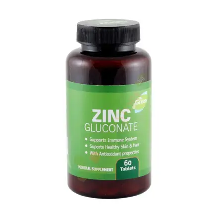ЦИНК ГЛЮКОНАТ таблетки 60 броя / DR.GREEN ZINC GLUCONATE