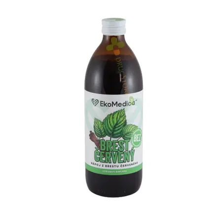 ЕКОМЕДИКА ЧЕРВЕН БРЯСТ СИРОП 500 мл / EKO MEDICA SLEPPERY ELM syrup