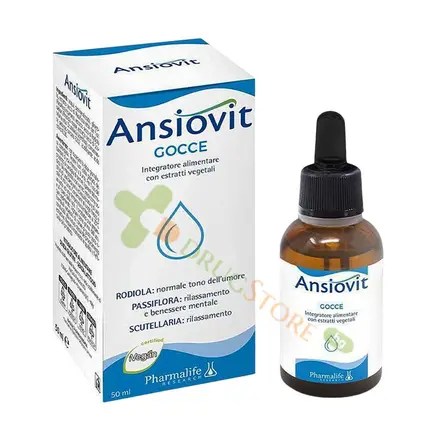 ФАРМАЛАЙФ АНСИОВИТ (АНТИСТРЕС БИЛКОВА ФОРМУЛА) капки 50 мл / PHARMALIFE RESEARCH ANSIOVIT drops