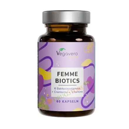 ФЕМ БИОТИКС капсули 60 броя / VEGAVERO FEMME BIOTICS