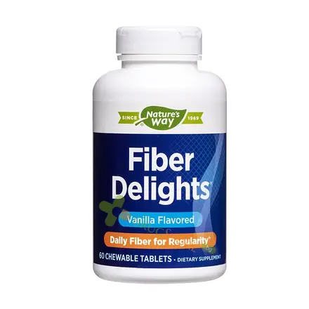ФИБРИ ДИЛАЙТС таблетки 60 броя / NATURE'S WAY FIBER DELIGHTS