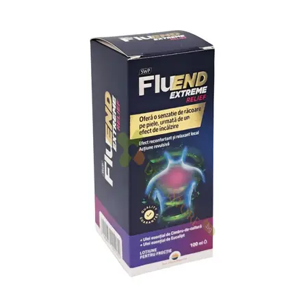 ФЛУЕНД ЕКСТРИЙМ РИЛИЙФ ЛОСИОН ЗА ВТРИВАНЕ 100 мл / SUN WAVE PHARMA FLUEND EXTREME RELIEF MASSAGE LOTION