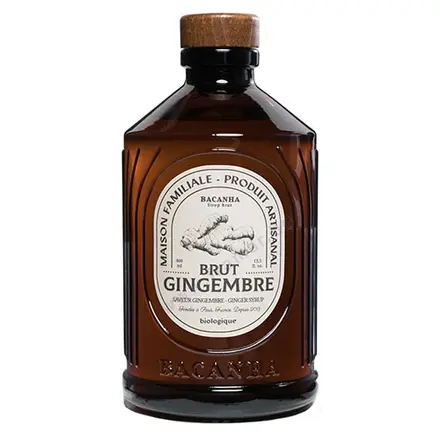 БИО СИРОП ДЖИНДЖИФИЛ 400 мл / BACANHA ORGANIC GINGER SYRUP